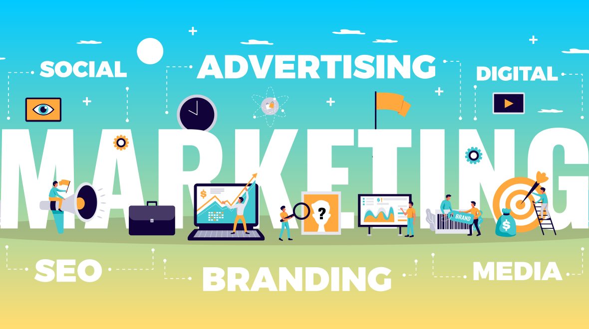 What are the benefits of working in the marketing and advertising industry?